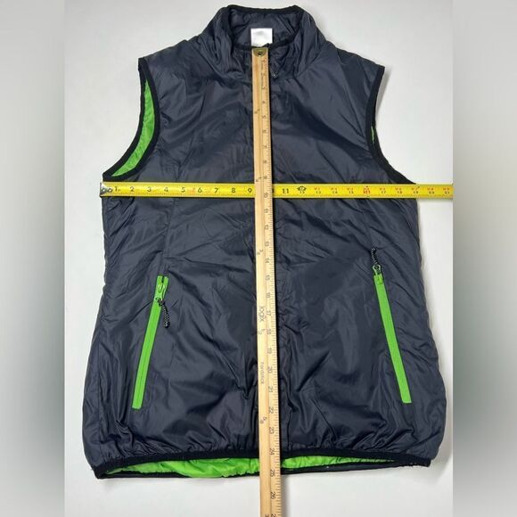 Crane Vest Full Zip  Black Green Ultra Light Woman’s Size 38 EU/ S-M US - Picture 5 of 9